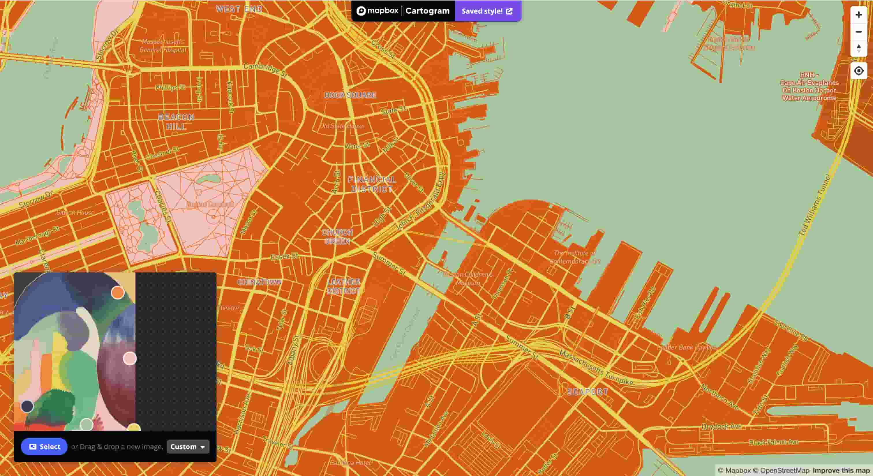 Mapbox exploration 1 using cartogram